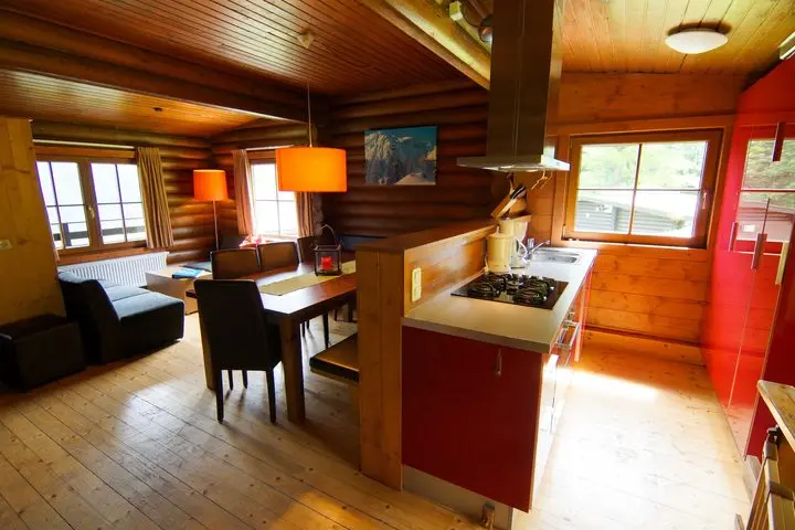 Wohnbereich im Chalet Grand Wastl