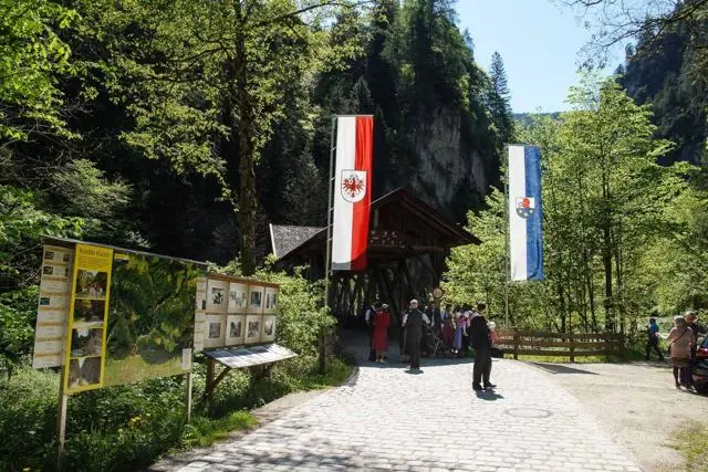 Wanderung Kundler Klamm (550 m) – Brachalm (900 m) und Kragenalm (1100 m) – Foto 1