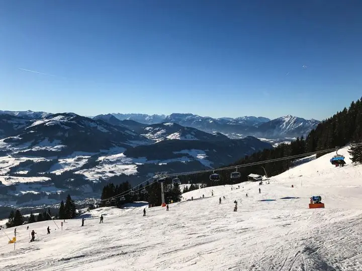Skipisten in der SkiWelt Wilder Kaiser – Brixental